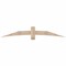Ekena Millwork Bellingham Smooth Timber Gable Bracket, Douglas Fir, 84"W x 14"H x 1 1/2"D x 5 1/2"F, 4/12 Pitch GBW084X14X0206BEL00SDF - alternate 1
